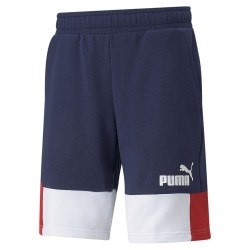 PUMA PANTALONES ESS+ BLOCK SHORTS AZUL MARINO HOMBRE 847429 06