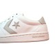 CONVERSE ALL COURT OX ZAPATILLA  UNISEX A00435C BLANCAS Y GRISES PIEL