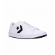 CONVERSE ALL COURT OX ZAPATILLA 168784C BLANCA Y NEGRA PIEL