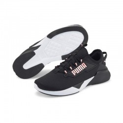 ZAPATILLAS PUMA RETALIATE 2 JR NEGRA - ROSA 377085 04