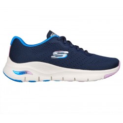 SKECHERS MUJER ARCH FIT INFINITY 149722 NVMT MUJER AZUL