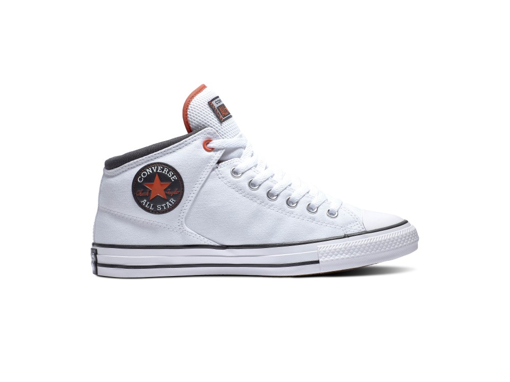 Bolos ensayo arrendamiento Converse Media Bota Blanca // Rebajas de Converse Mujer Blanco Online