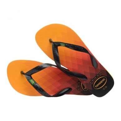 HAVAIANAS CHANCLA HOMBRE H.BRASIL FRSH NARANJA