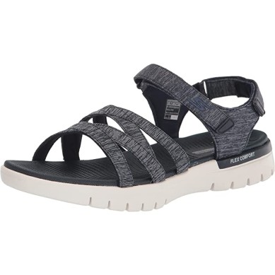 SKECHERS SANDALIAS ON THE GO FLEX 140318NVY MUJER AZUL