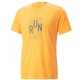 PUMA CAMISETA RUN LOGO SS TEE HOMBRE 522423-38 NARANJA