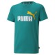 PUMA CAMISETA ESS 2 LOGO TEE NIÑO 586985-27 VERDE