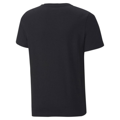 PUMA CAMISETA ESS 2 LOGO TEE NIÑO 586985-54 NEGRA