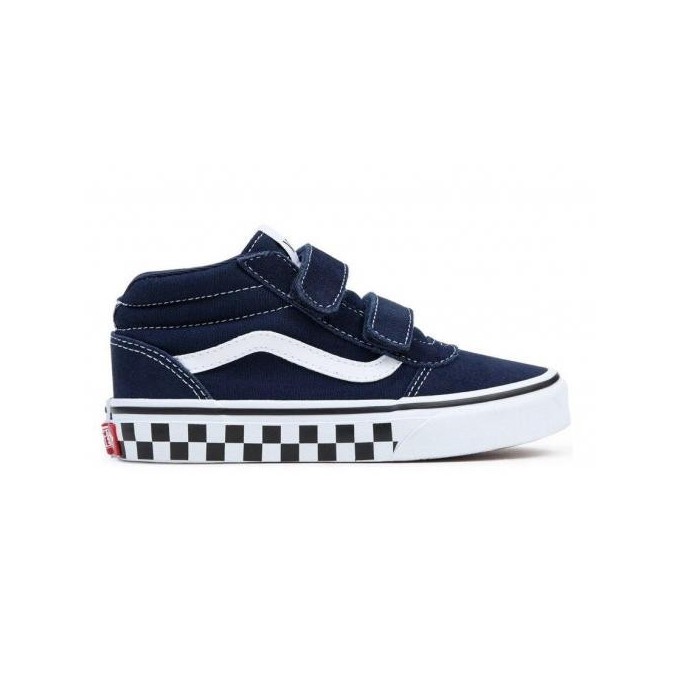 ZAPATILLAS VANS WARD MID V AZUL BLANCO NIÑO/A VN0A5HZ9LKZ1