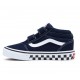 ZAPATILLAS VANS WARD MID V AZUL BLANCO NIÑO/A VN0A5HZ9LKZ1