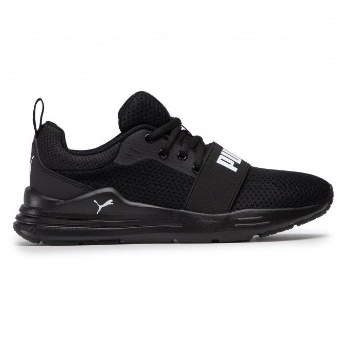 PUMA WIRED RUN MUJER 374214 01 NEGRA