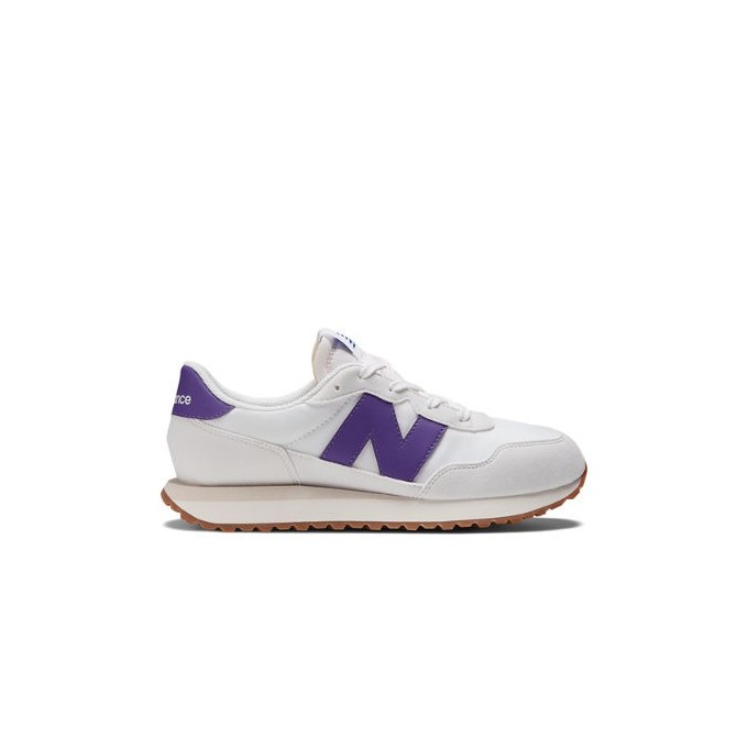 NEW BALANCE GS237RH BLANCA  MUJER