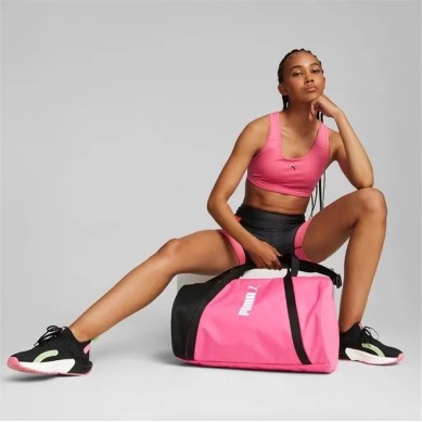 Bolsa Mochila cilíndrica de training Essentials PUMA NEGRA 079288 01