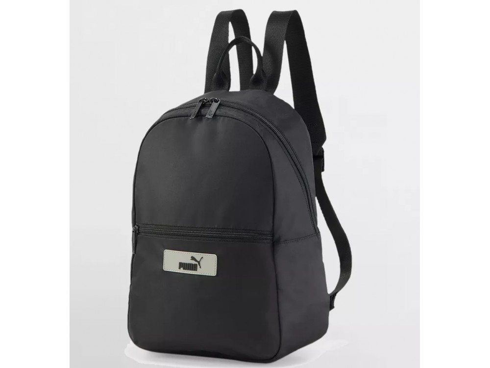 PUMA Mochila Core Up para mujer, Puma Negro-metálico