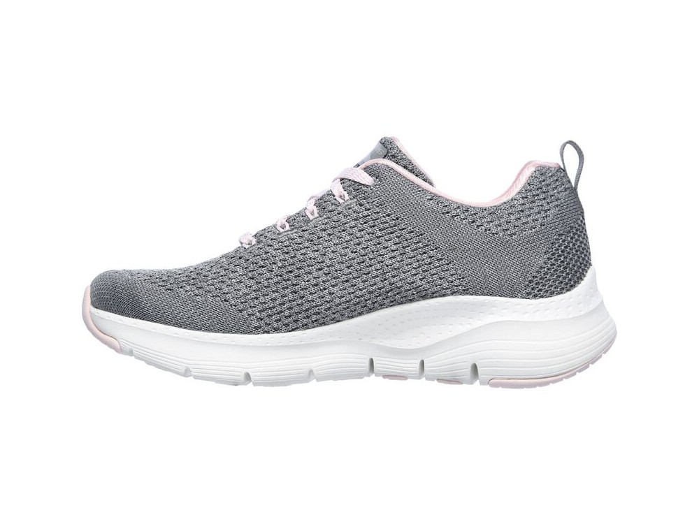 SKECHERS MUJER ARCH FIT INFINITE ADVENTURE  149058/GYPK GRIS