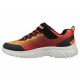 SKECHERS GO RUN 650 NORVO NIÑO 405035L/BKRD NEGRA Y NARANJA