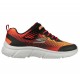 SKECHERS GO RUN 650 NORVO NIÑO 405035L/BKRD NEGRA Y NARANJA
