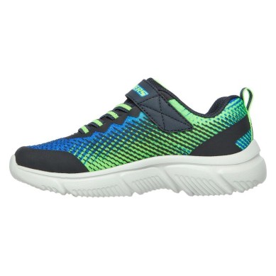 SKECHERS GO RUN 650 NORVO NIÑO 405035L/NVLM AZUL Y VERDE