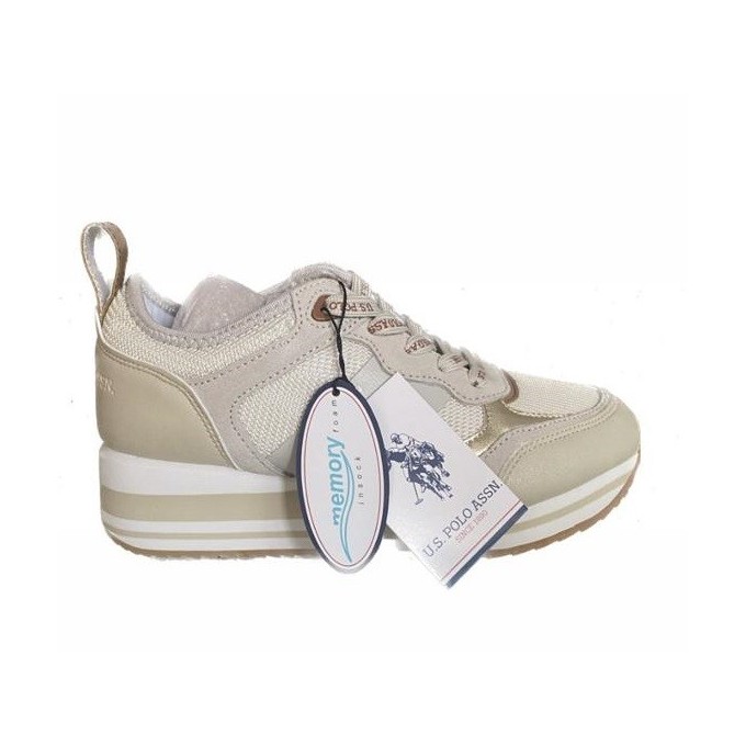 U.S POLO ASSN SYLVI006  MUJER BEIGE