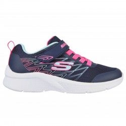 SKECHERS MICROSPEC NIÑA 302468L/NVY AZUL MARINO