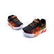 ZAPATILLAS SKECHERS 400135N BKMT LUCES BEBE NEGRA Y NARANJA