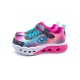 ZAPATILLAS SKECHERS 302315L NVMT LUCES NIÑA ROSA CORAZONES