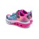 ZAPATILLAS SKECHERS 302315L NVMT LUCES NIÑA ROSA CORAZONES