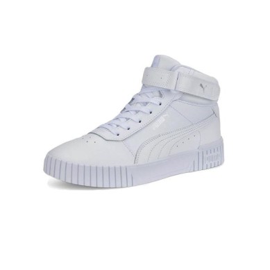 PUMA CARINA 2.0 MID BOTA MUJER 385851 02 BLANCA