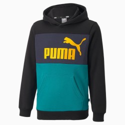 PUMA SUDADERA ESS BLOCK HOODIE NIÑO 849081 27 MULTICOLOR