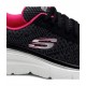 ZAPATILLA SKECHERS FASHION FIT NEGRA ROSA 12719 BKHP