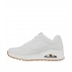 Zapatilla Skechers Los Angeles Mujer Blanco Corazones 155253BKGD