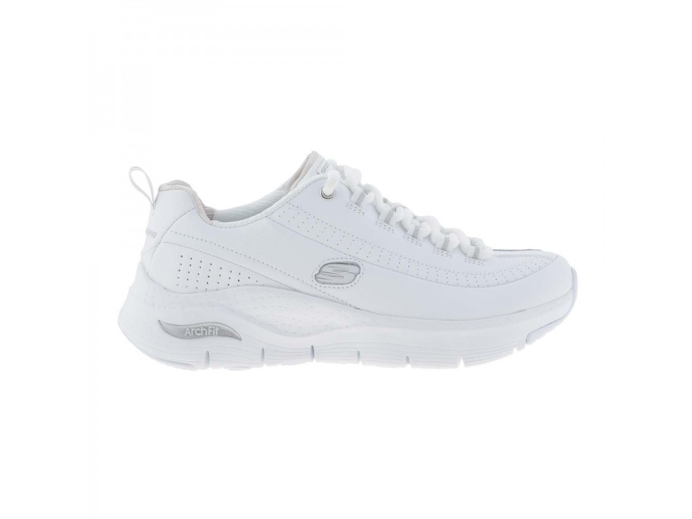 Dejar abajo Cayo veneno Skechers Baratas // Comprar Skechers Mujer Blanca // Zapatilla Arch Fit -  Citi Drive