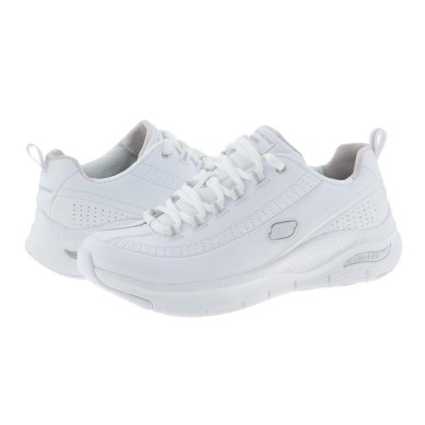 Zapatillas Skechers ArchFit Blanca Mujer 149146WSL