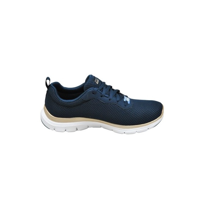 SKECHERS MUJER FLEX APPEAL 4.0 149303/NVGD AZULES