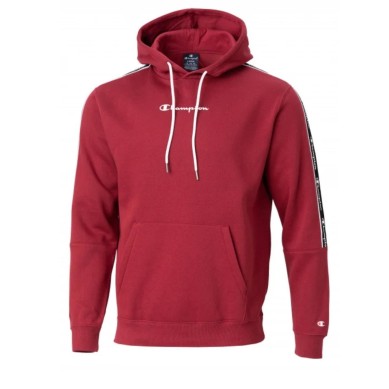 SUDADERA CHAMPION HOODED CREWNECK HOMBRE 217829 ROJA