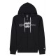 SUDADERA CHAMPION HOODED FULL ZIP HOMBRE 217996 NEGRA