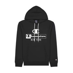 SUDADERA CHAMPION HOODED  HOMBRE 217994 NEGRA