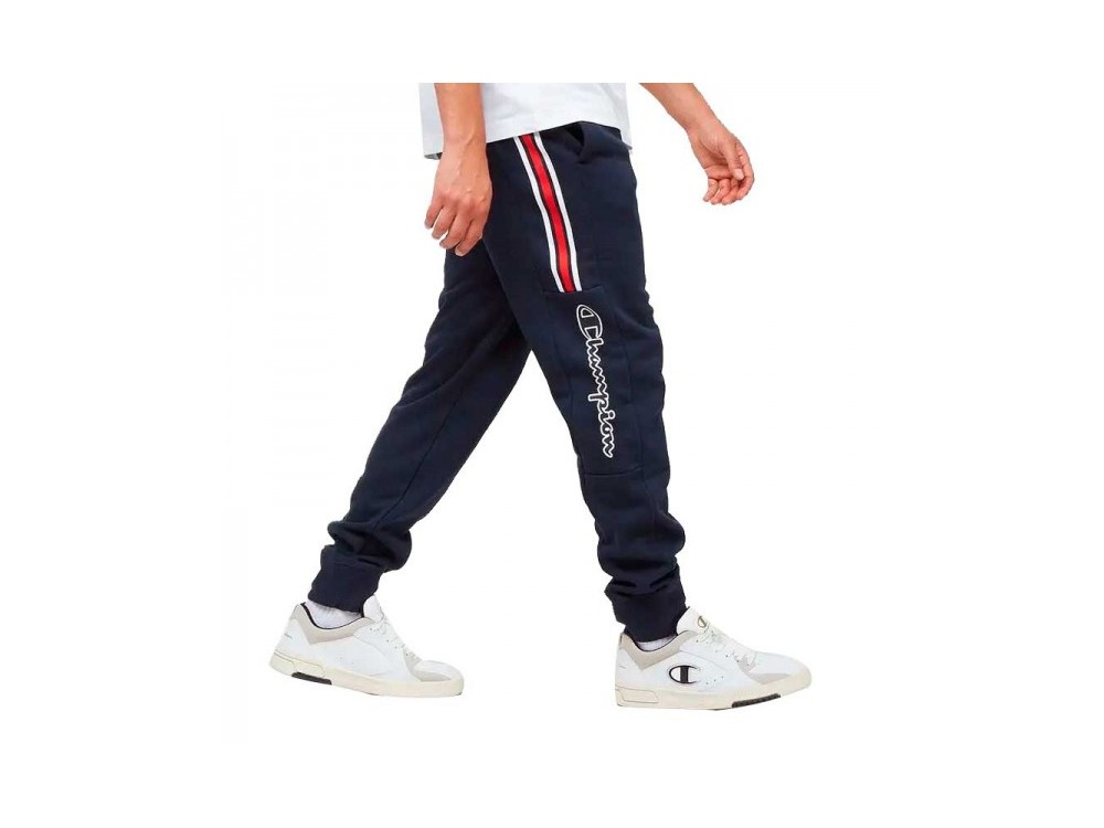 Comprar Pantalon CHAMPION: Pantalon Champion Lagacy Elastic Cuff Azul Barato.