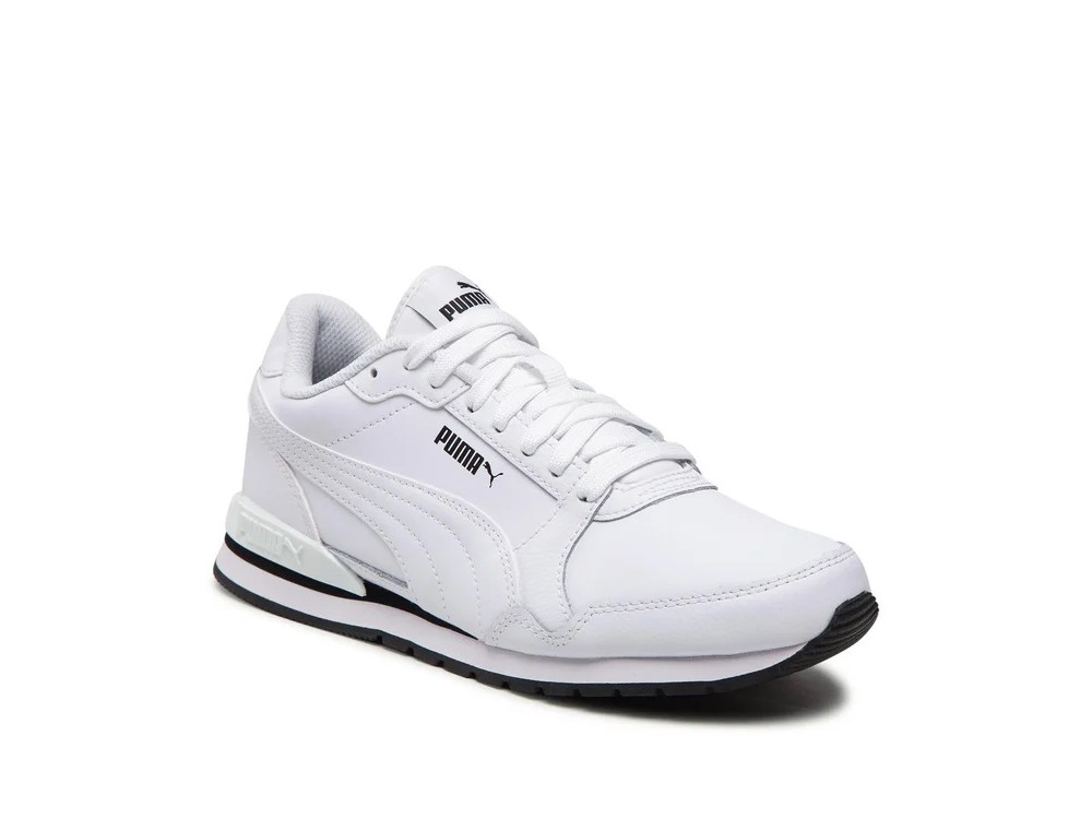 Puma RUNNER V3 UNISEX - Zapatillas - white/black/blanco 