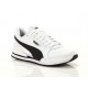 PUMA ST RUNNER v3 L PIEL HOMBRE 384855 09  BLANCA Y NEGRA