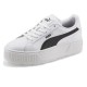 PUMA KARMEN L ZAPATILLA PLATAFORMA MUJER 384615 02 BLANCA