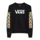 SUDADERA VANS SUNLIT CREW NIÑA NEGRA VN0A7RTXBLK