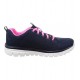 SKECHERS MUJER 12615 NVHP AZUL Y ROSA