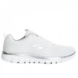 SKECHERS GRACEFUL GET CONNECTED MUJER 12615WSL BLANCAS