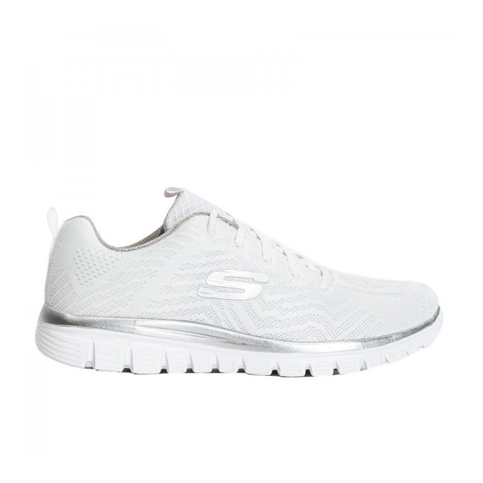 SKECHERS GRACEFUL GET CONNECTED MUJER 12615WSL BLANCAS
