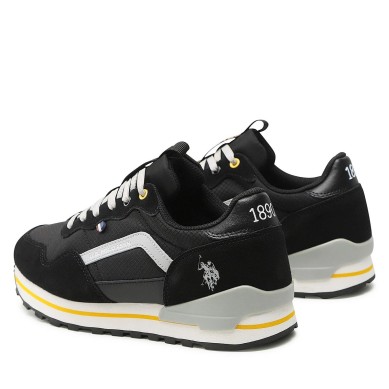 ZAPATILLA US POLO ASSN  HOMBRE NEGRA  AZUL  JONAS004M