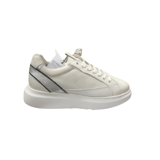 ZAPATILLAS MUJER US POLO ASSN BLANCA CARDI008A-WHI-SIL01