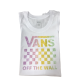 VANS CAMISETA DE TIRANTES BLANCA MUJER VN00050VWHT1