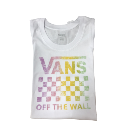 VANS CAMISETA DE TIRANTES BLANCA MUJER VN00050VWHT1