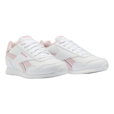 Zapatillas Reebok Royal Classic Jogger 3 J Blanca y Rosa