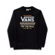 VANS STACKTON CREW-B SUDADERA NIÑO VN0A7Y4OBLK NEGRA